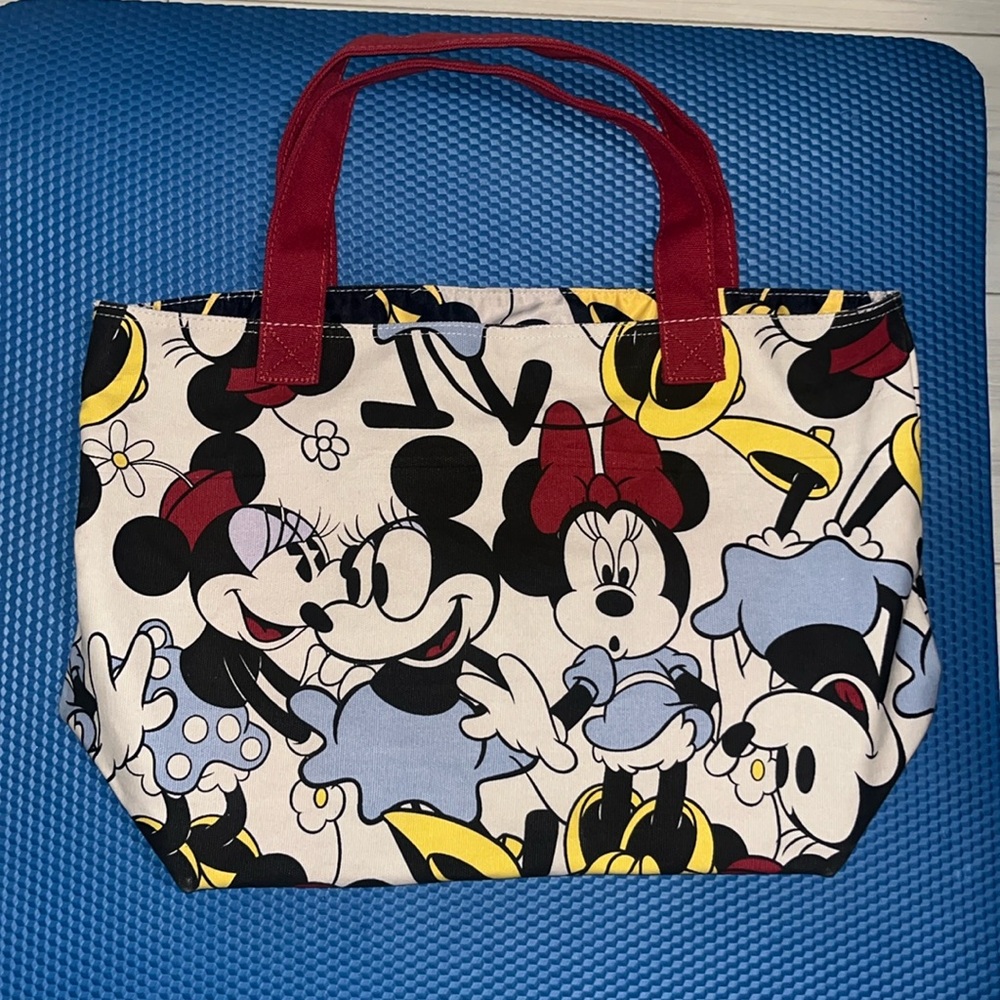 Disney Parks Minnie Mouse canvas Tote Bag